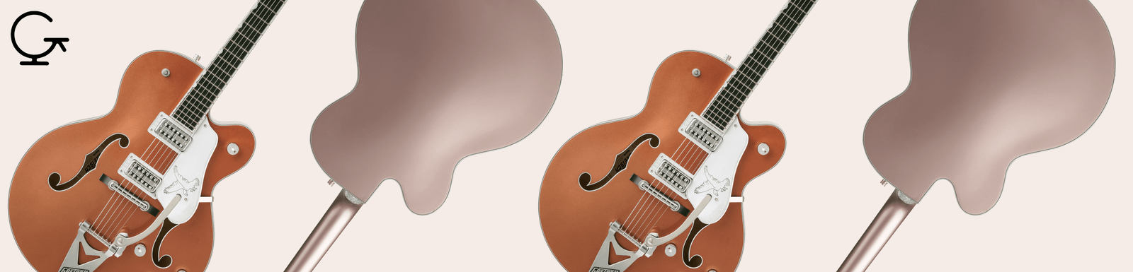 Gretsch unveil the new G6136T Limited Edition Falcon in Two-Tone Copper/Sahara Metallic - Sky Music