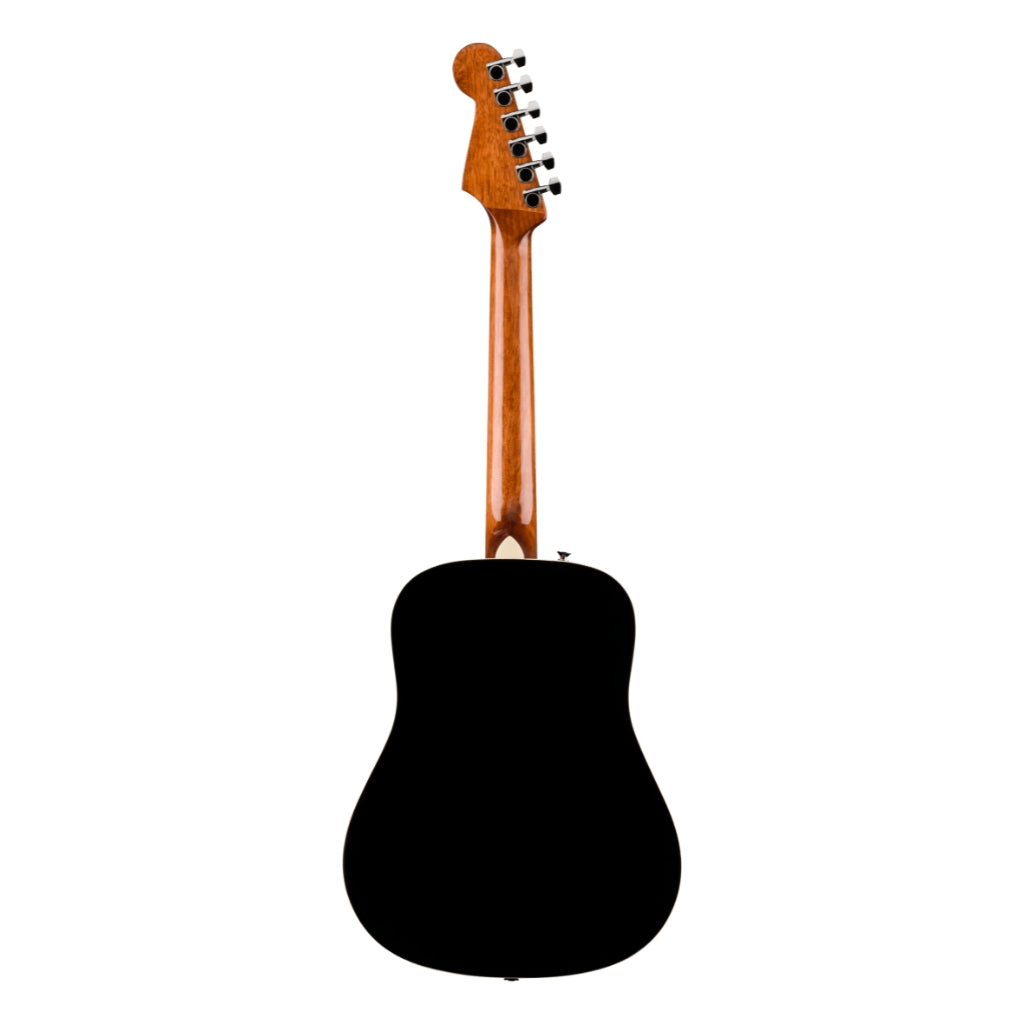 Fender - California Standard Redondo Mini Acoustic Guitar with Bag - Black