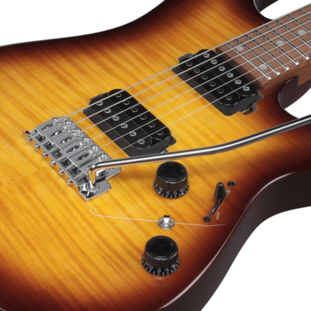 Ibanez - AZ24S1F TKS Electric Guitar Bundle With BIGMINI Tuner - Violin Sunburst