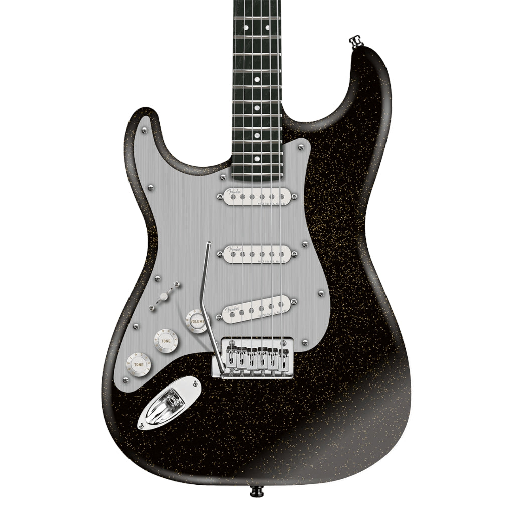 Fender - American Ultra II Ebony Fingerboard Left Handed Stratocaster - Texas Tea