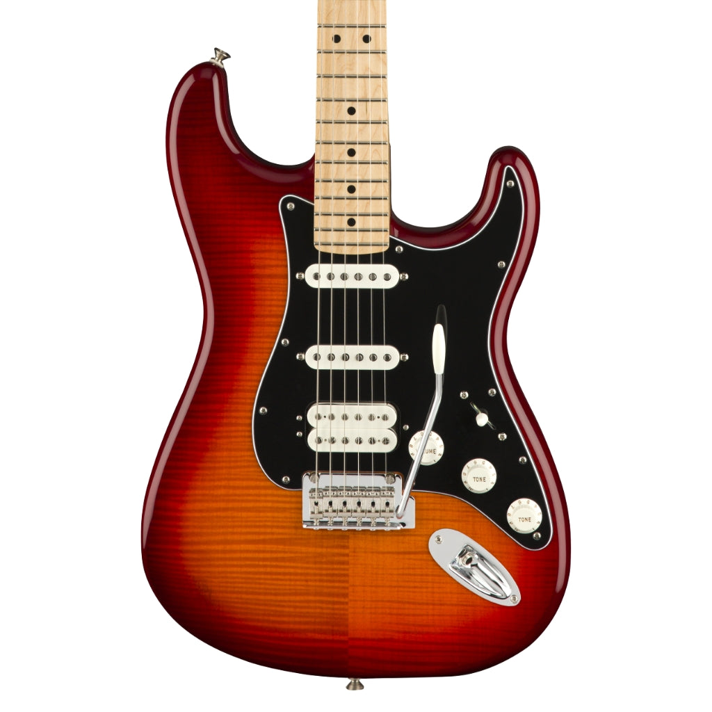 Fender - Player Stratocaster HSS Plus Top - Aged Cherry Burst, Maple Fingerboard