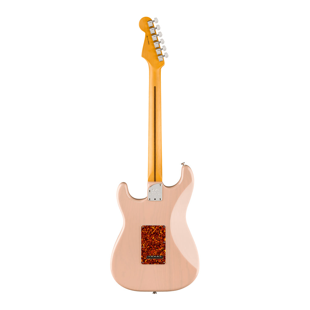 Fender - Limited Edition American Professional II Stratocaster® Thinline - Rosewood Fingerboard Transparent Shell Pink