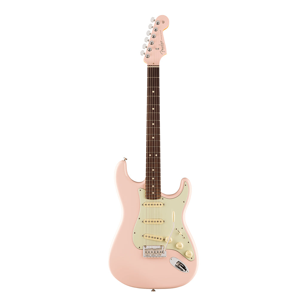 Fender American Professional II Stratocaster Limited Edition - Shell Pink with Matching Headstock - Rosewood Fingerboard