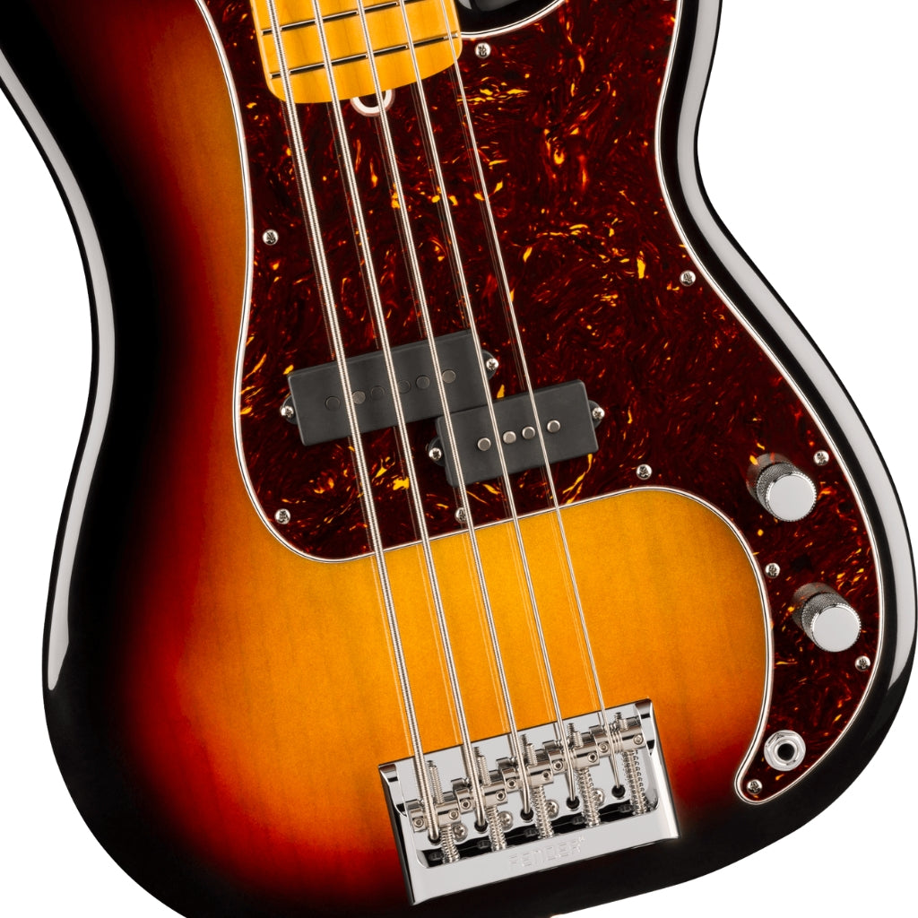 Fender - American Professional Precision Bass V Guitar - 3-Color Sunburst, Maple Fingerboard
