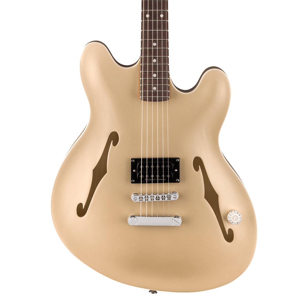 Fender Tom Delonge Starcaster in Satin Shoreline Gold