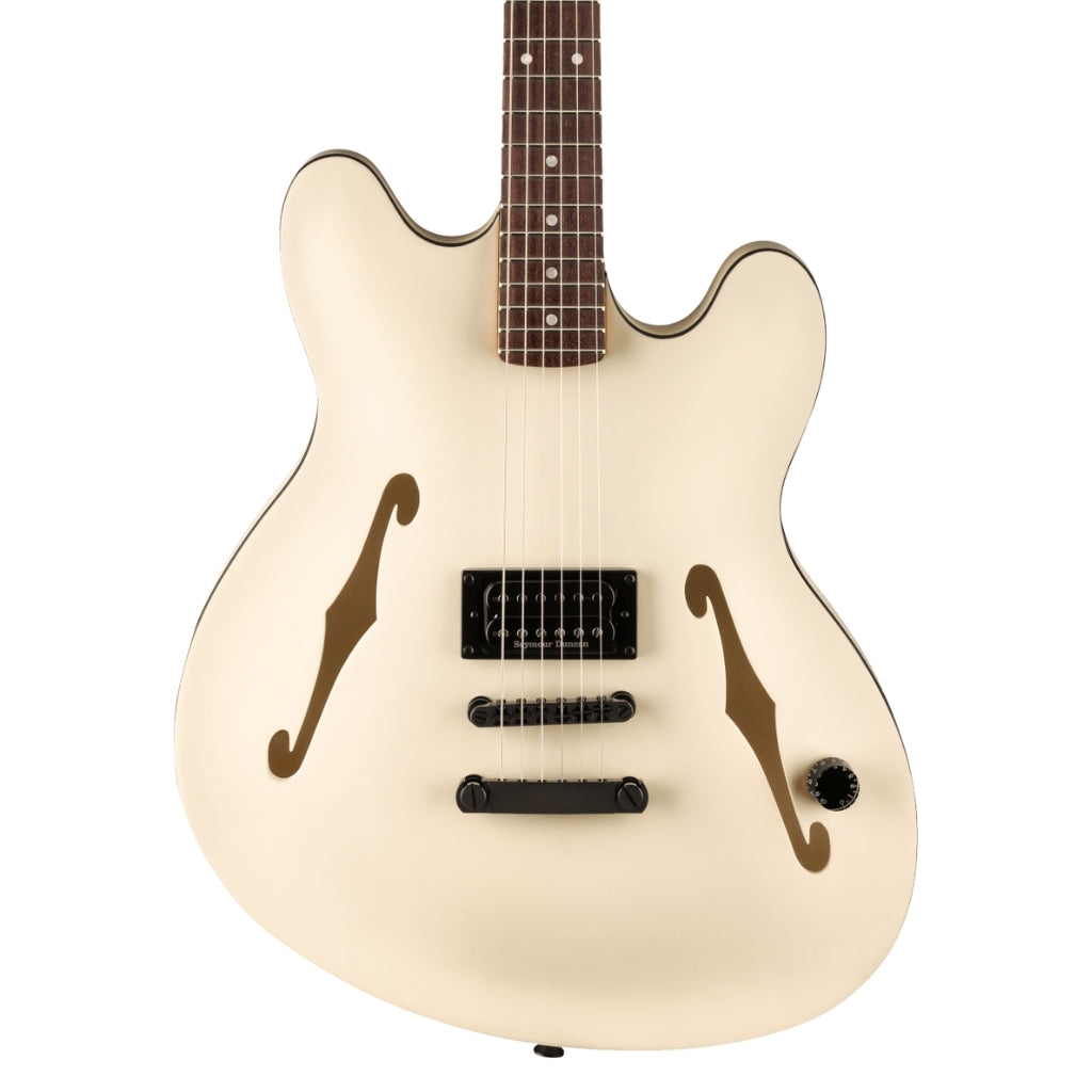 Fender - Tom Delonge Starcaster in - Satin Olympic White
