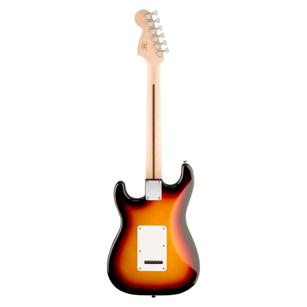 Squier - Affinity Series Stratocaster Junior HSS Laurel Fingerboard with White Pickguard - 3 Colour Sunburst