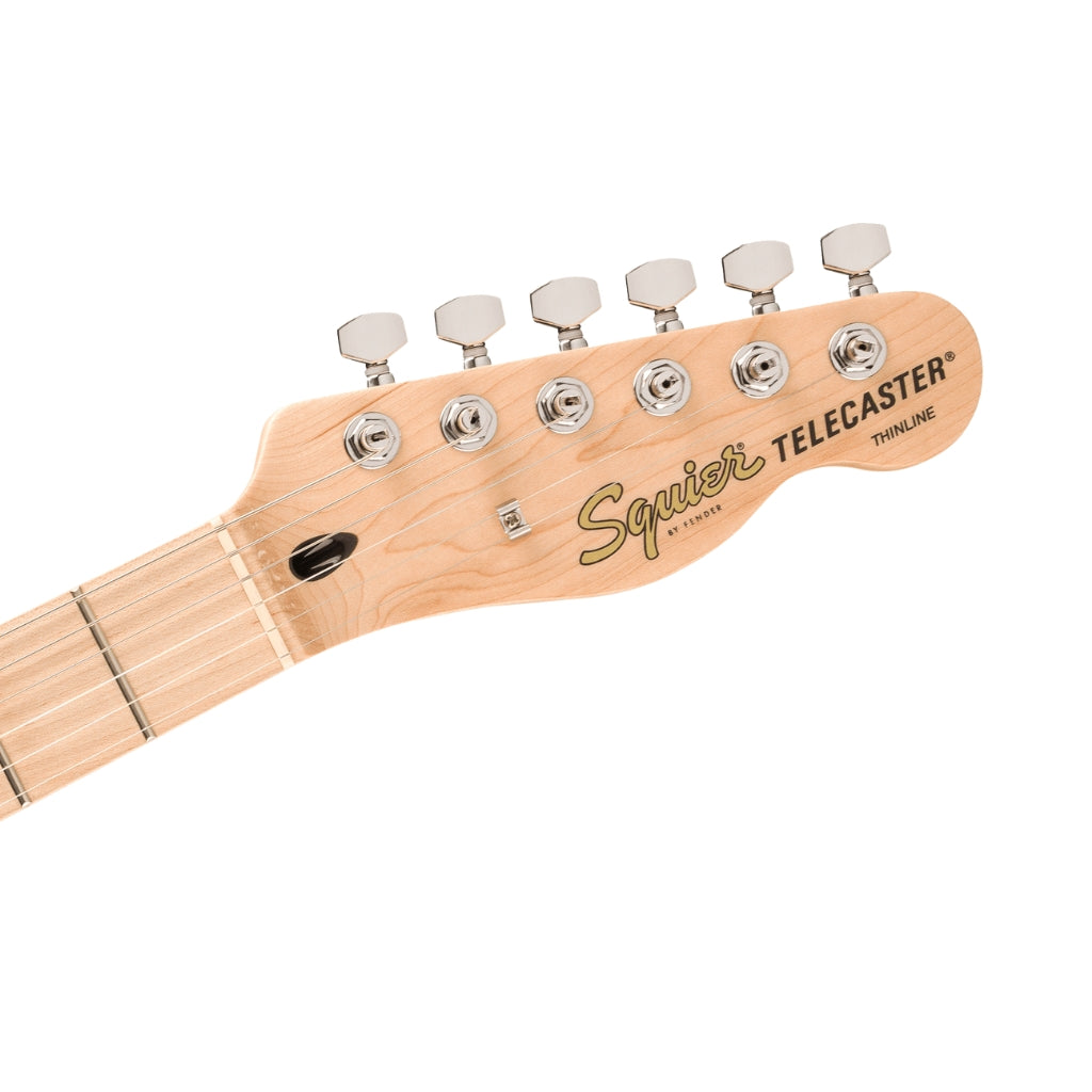 Squier - Affinity Series Telecaster Thinline Maple Fingerboard with White Pickguard - 3 Colour Sunburst