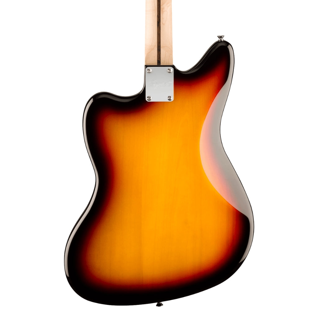 Squier - Affinity Series Jaguar with Laurel Fingerboard and Black Pickguard - 3 Colour Sunburst