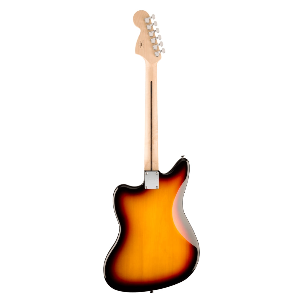Squier - Affinity Series Jaguar with Laurel Fingerboard and Black Pickguard - 3 Colour Sunburst