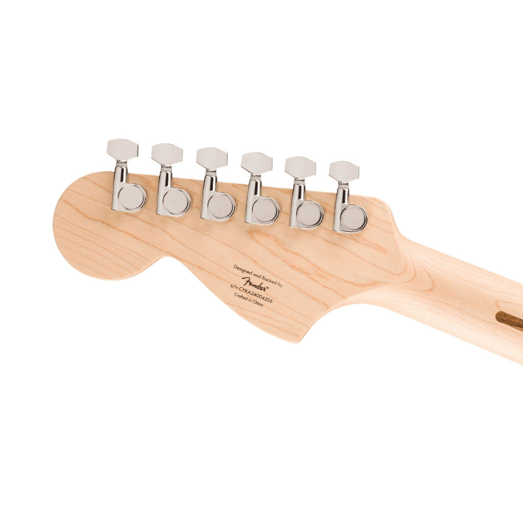 Squier - Affinity Series Jaguar with Maple Fingerboard and White Pickguard - Mystic Metallic Brown