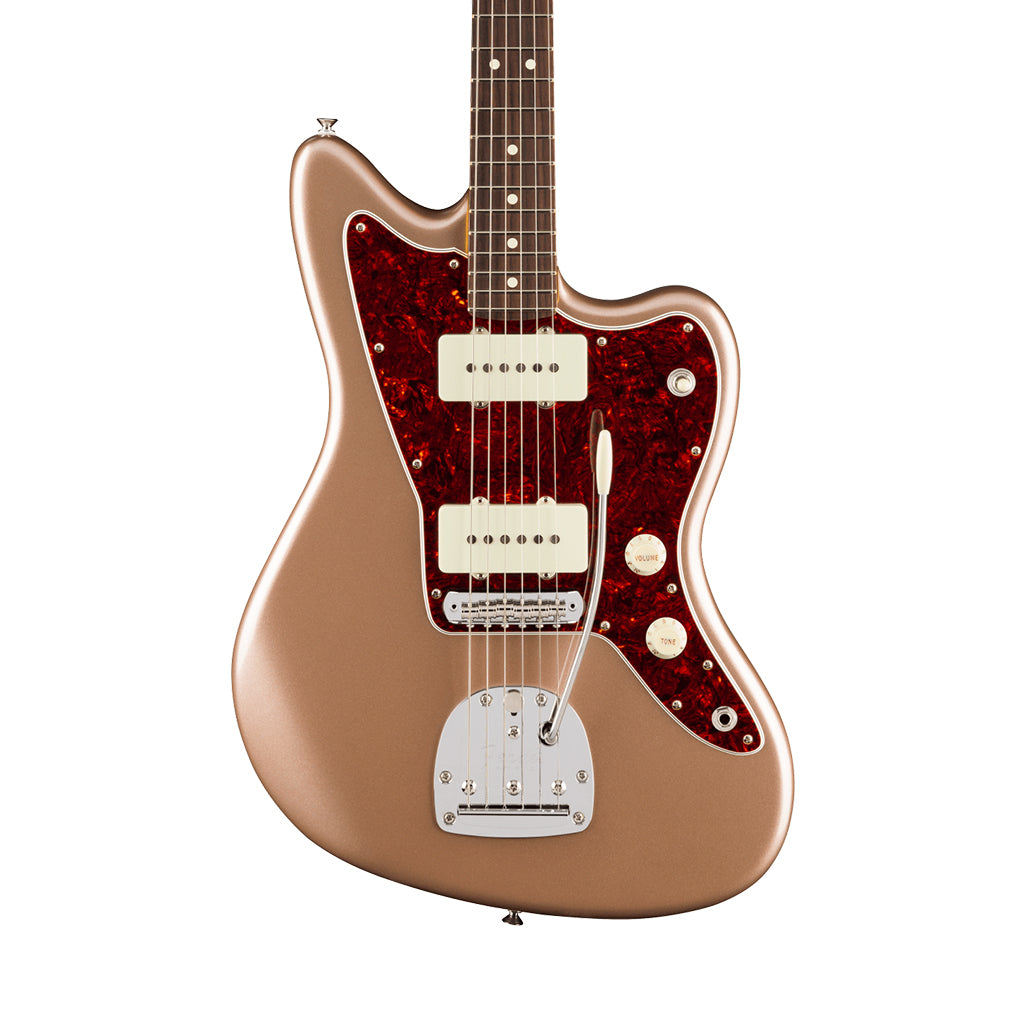 Fender American Professional Classic Jazzmaster Rosewood Fingerboard - Faded Firemist Gold