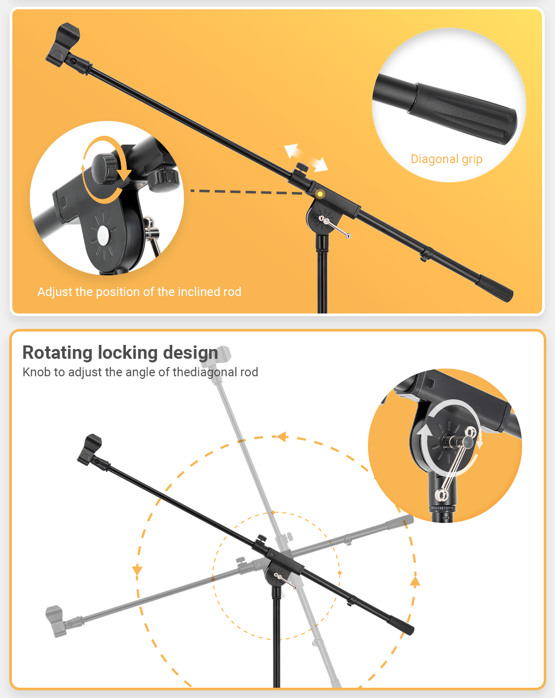 Lebeth Microphone Stand MJ-750