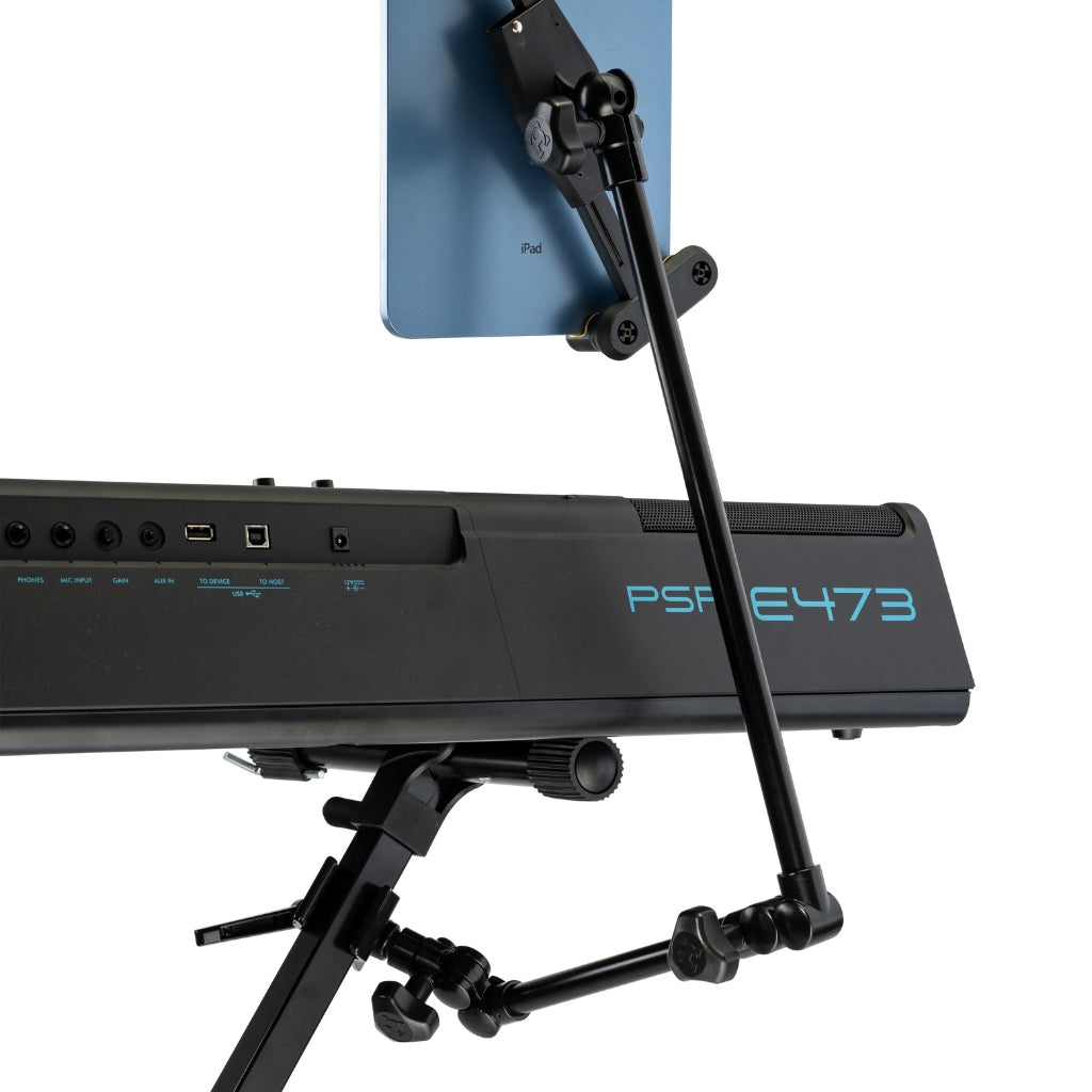 Hercules - Stands DG327B - Tablet/Smartphone Boom Arm Holder