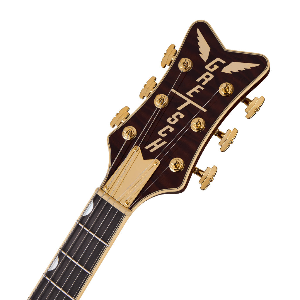 Gretsch Limited Edition Falcon Center Block Jr. with Bigsby Quilted Maple, Ebony Fingerboard Roundup Orange