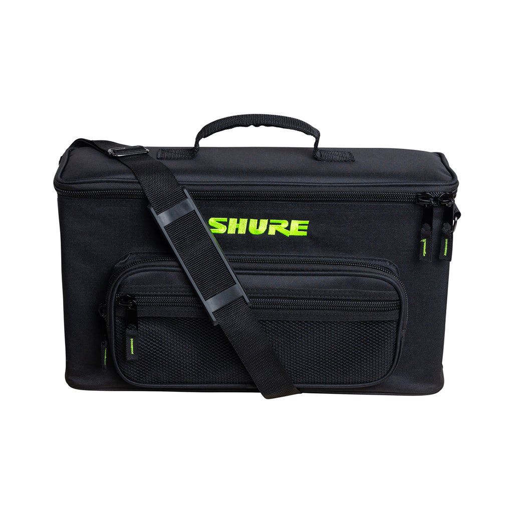 Shure By Gator SH-WRLSSCARRYBAG-2 Padded Carrying Bag - Holds 2 Wireless Systems