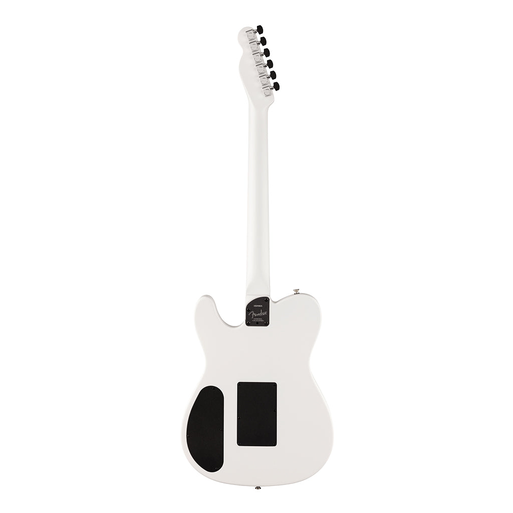 Fender Limited Edition Finneas American Acoustasonic Telecaster with Ebony Fingerboard Satin Arctic White