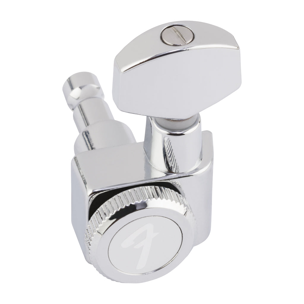 Fender - Locking Strat/Tele Staggered Tuning Machines (6) - Left-Handed - Polished Chrome