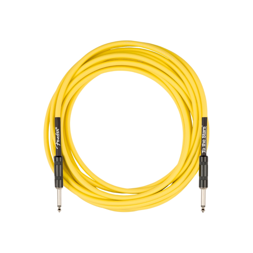 Fender - Tom DeLonge 18.6' To The Stars Instrument Cable - Graffiti Yellow