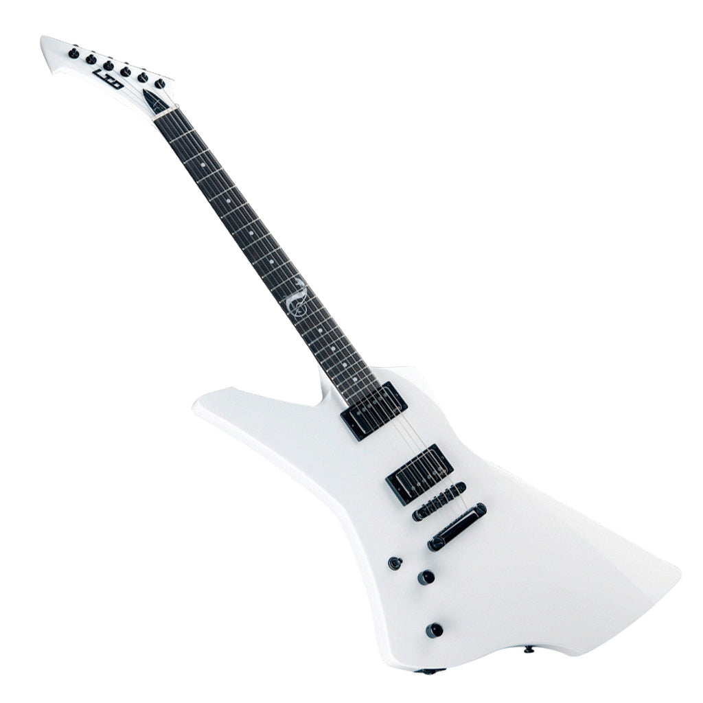 ESP LTD James Hetfield Snakebyte Left Handed Snow White