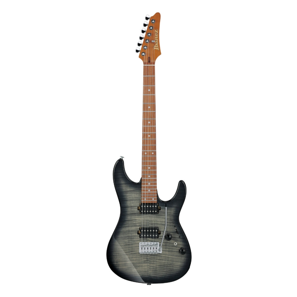 Ibanez - AZ24S1F TKS Electric Guitar Bundle With BIGMINI Tuner - Transparent Black Sunburst