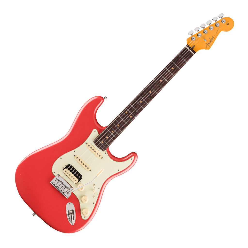 Fender American Ultra Luxe Vintage '60s Stratocaster HSS - Fiesta Red, Rosewood Fingerboard