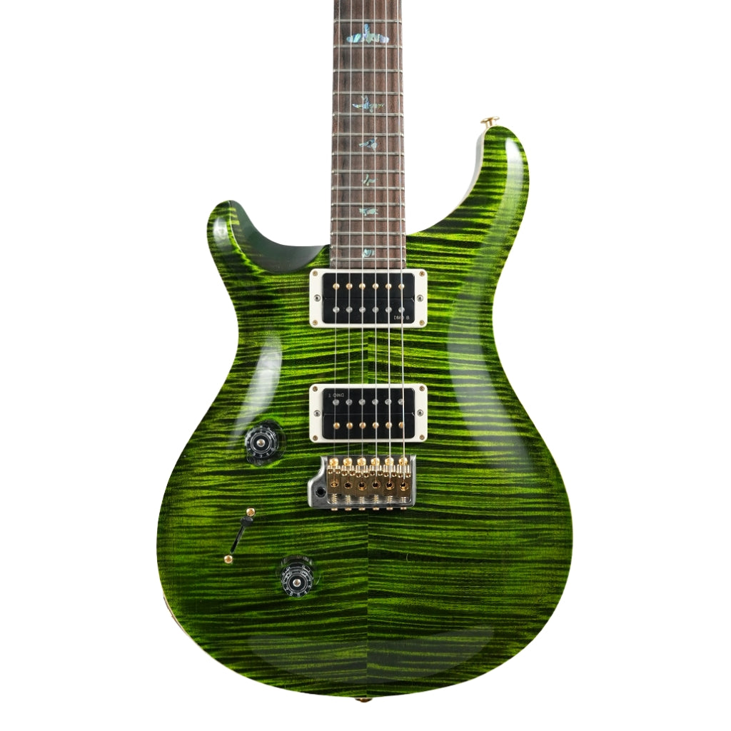 PRS Wood Library - Custom 24 Left-Handed 10-Top Electric Guitar - Jade, Flame Top