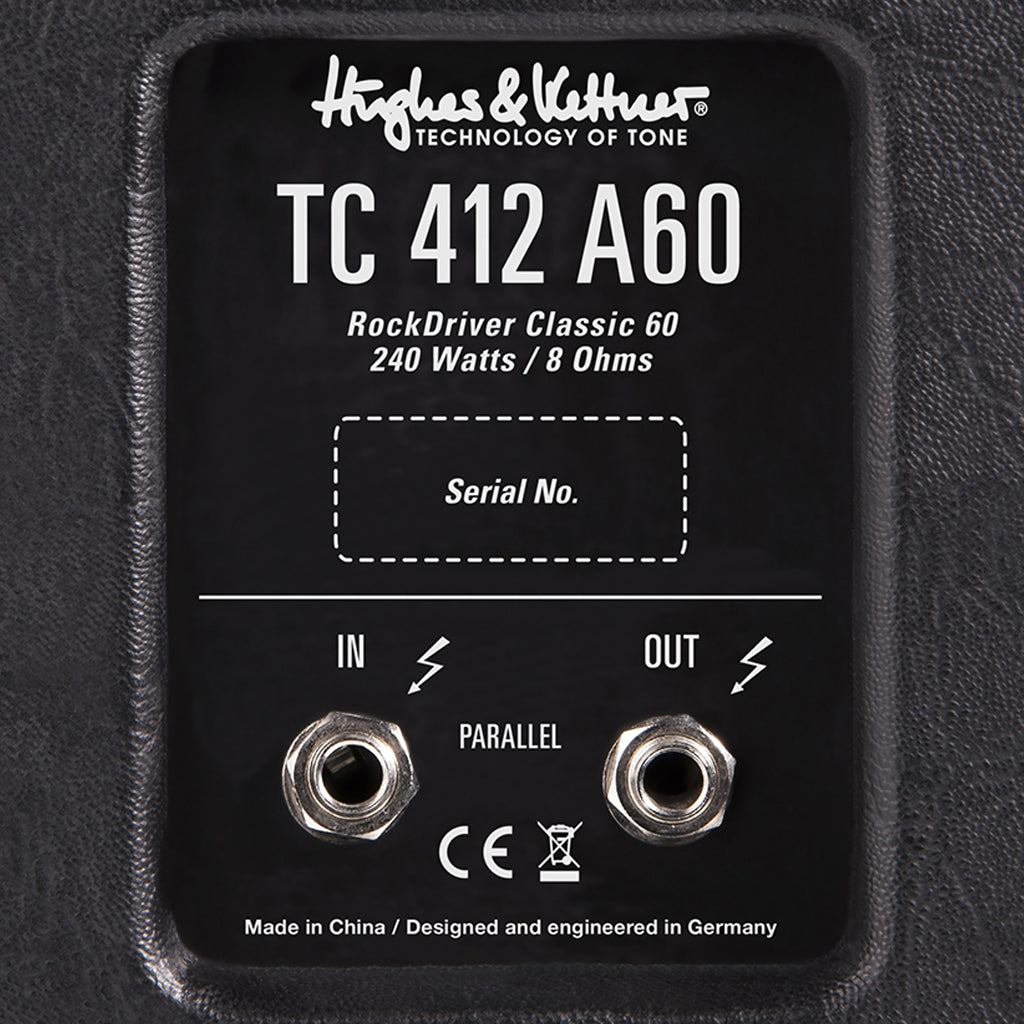Hughes & Kettner TC 412 A60 4 x 12 Angled Cab