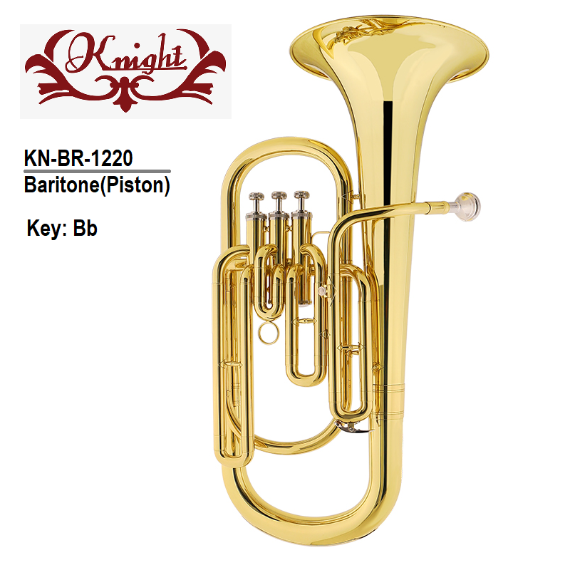 Knight Baritone(Piston) BR-1220, with Case