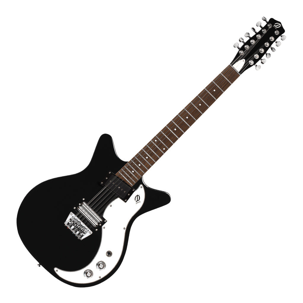 Danelectro '59 Vintage 12-String Electric Guitar - Black Sparkle