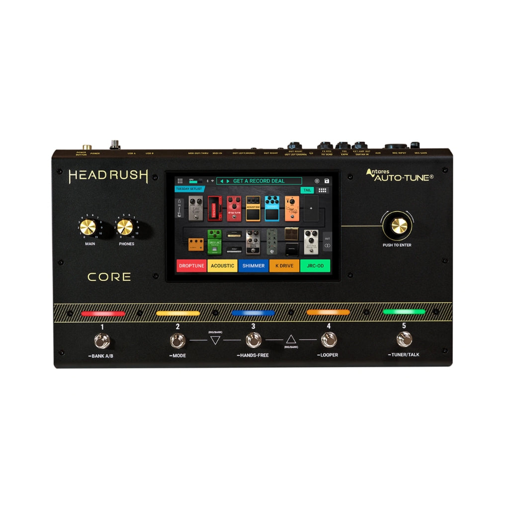 Headrush - Core Guitar Multi-effect/Amp Modeler/Vocal - Processor Unit