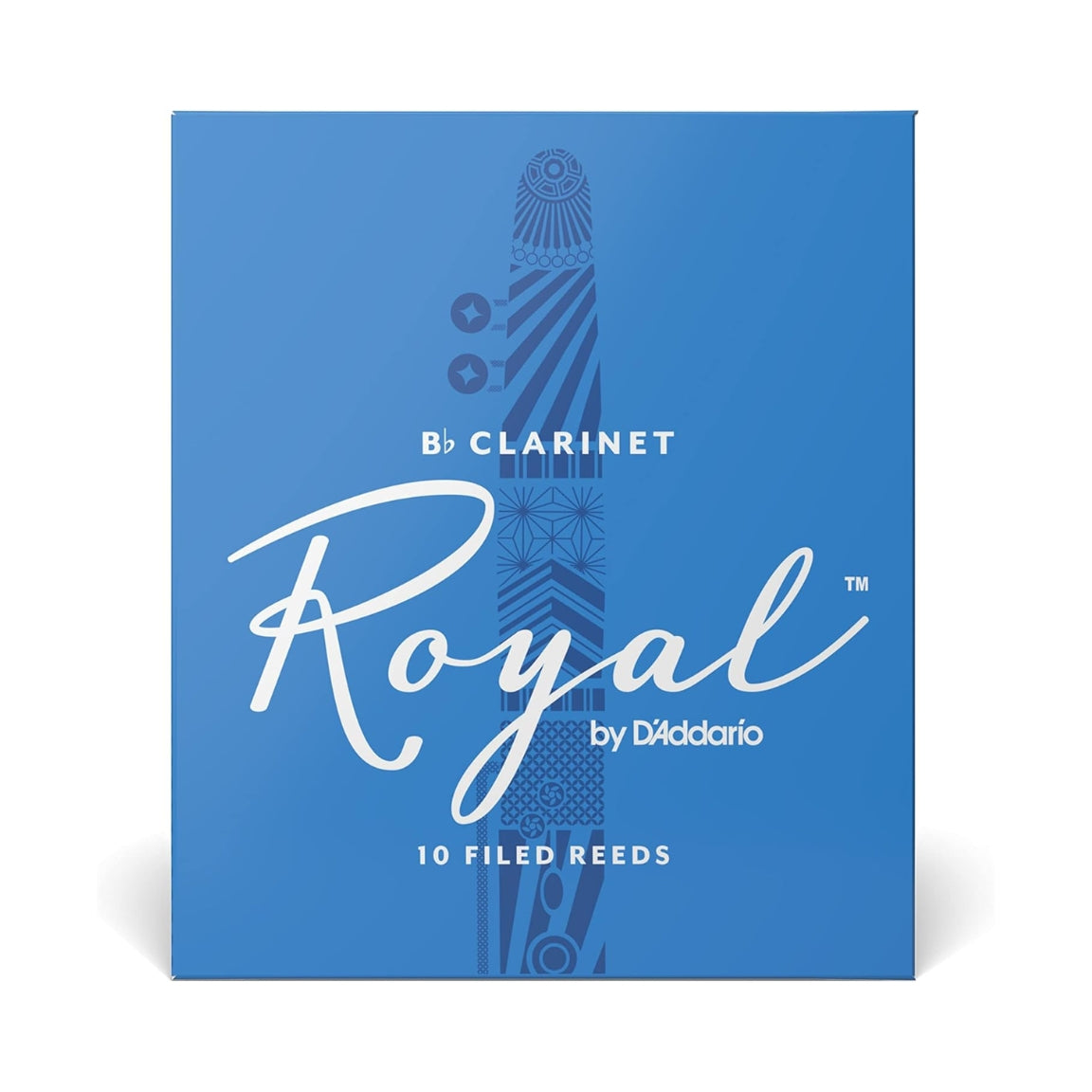 D'Addario - Royal Bb Clarinet Reeds - 2.5, 10-pack