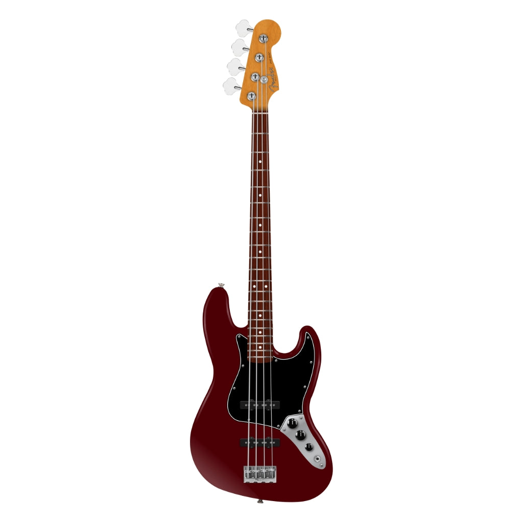 Fender American Professional Jazz Bass Guitar - Oxblood, Rosewood Fingerboard