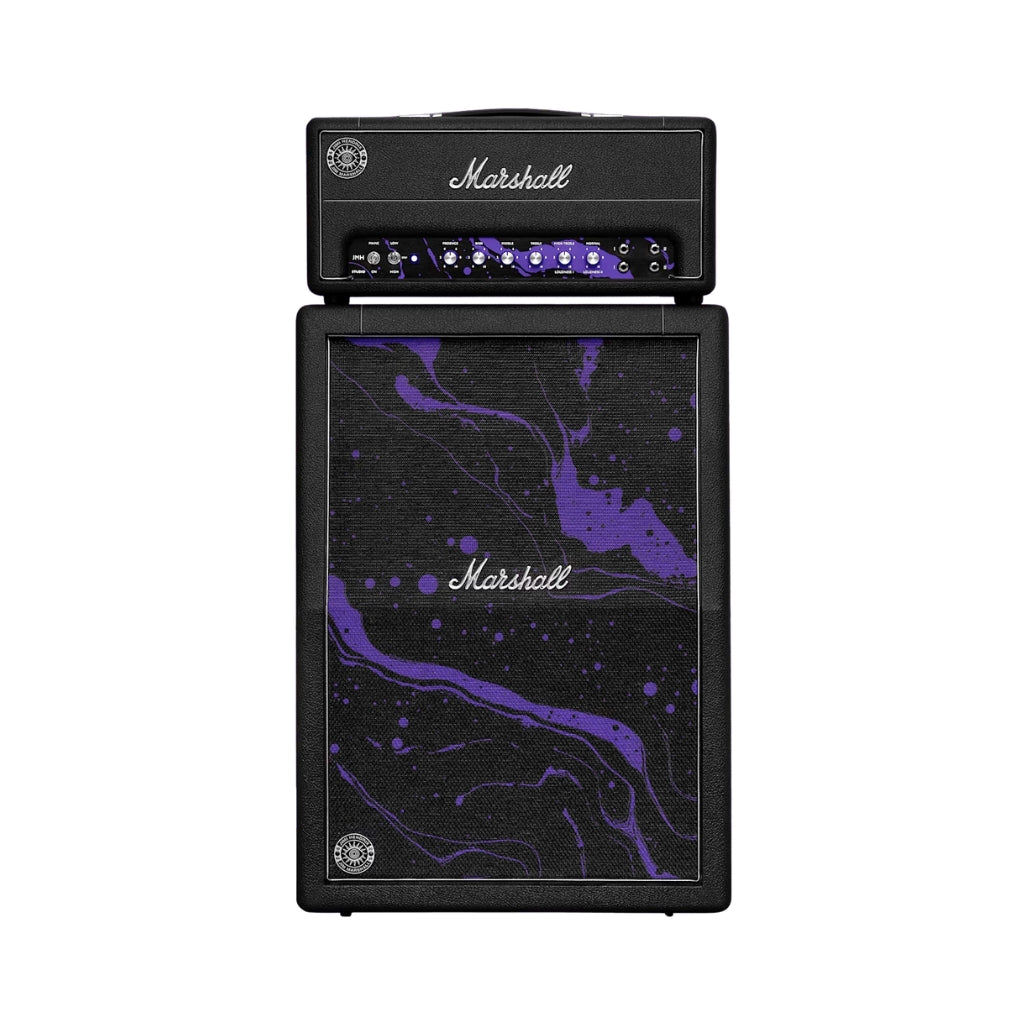 Marshall Limited Edition Hendrix Studio Stacked Amplifier - Purple/Black front