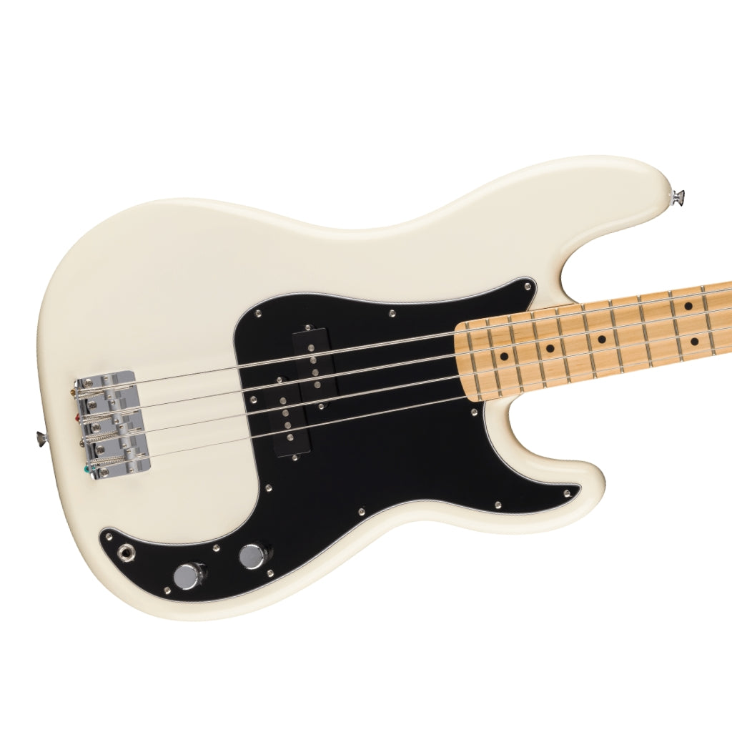 Fender - Standard Precision Bass, Maple Fingerboard - Olympic White