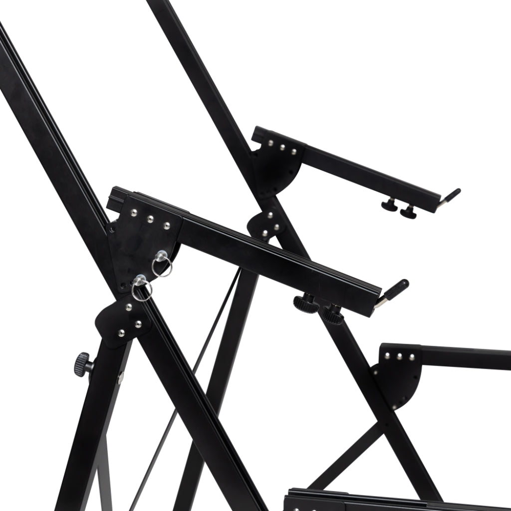 Gator - Frameworks GFW-KEY3TIER-A 3-tier A-frame - Keyboard Stand