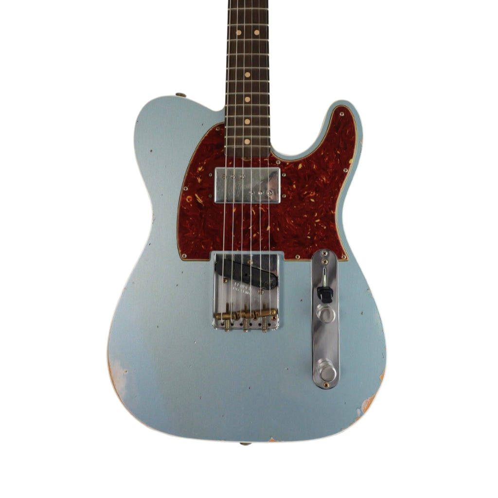 Fender Custom Shop 1963 Telecaster Custom CuNiFe Relic - Aged Blue Ice Metallic sky music