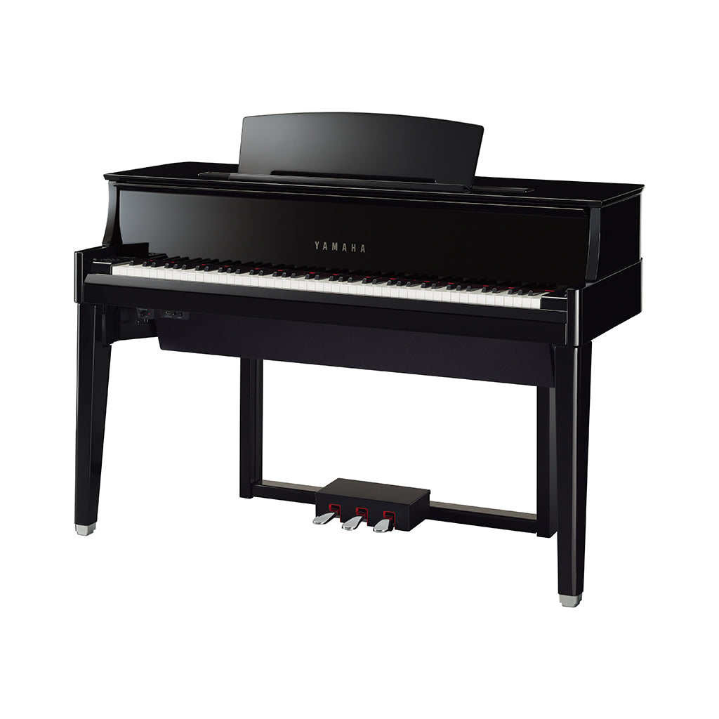 Yamaha N1X AvantGrand Hybrid Grand Piano - Polished Ebony