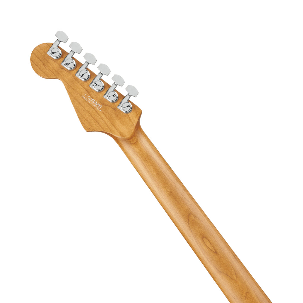 Charvel Pro-Mod Plus Dinky DK24 HSS 2PT EB QM Electric Guitar - Blue Curaçao