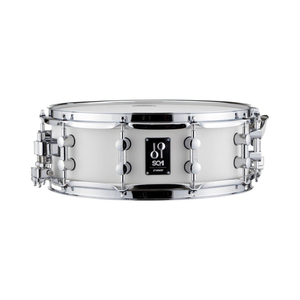 Sonor - SQ1 14"x5" Snare Drum - Satin Pure White