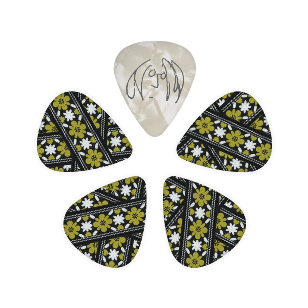 D'Addario - John Lennon Rooftop Guitar Picks - Medium Gauge (.70mm) 10-Pack