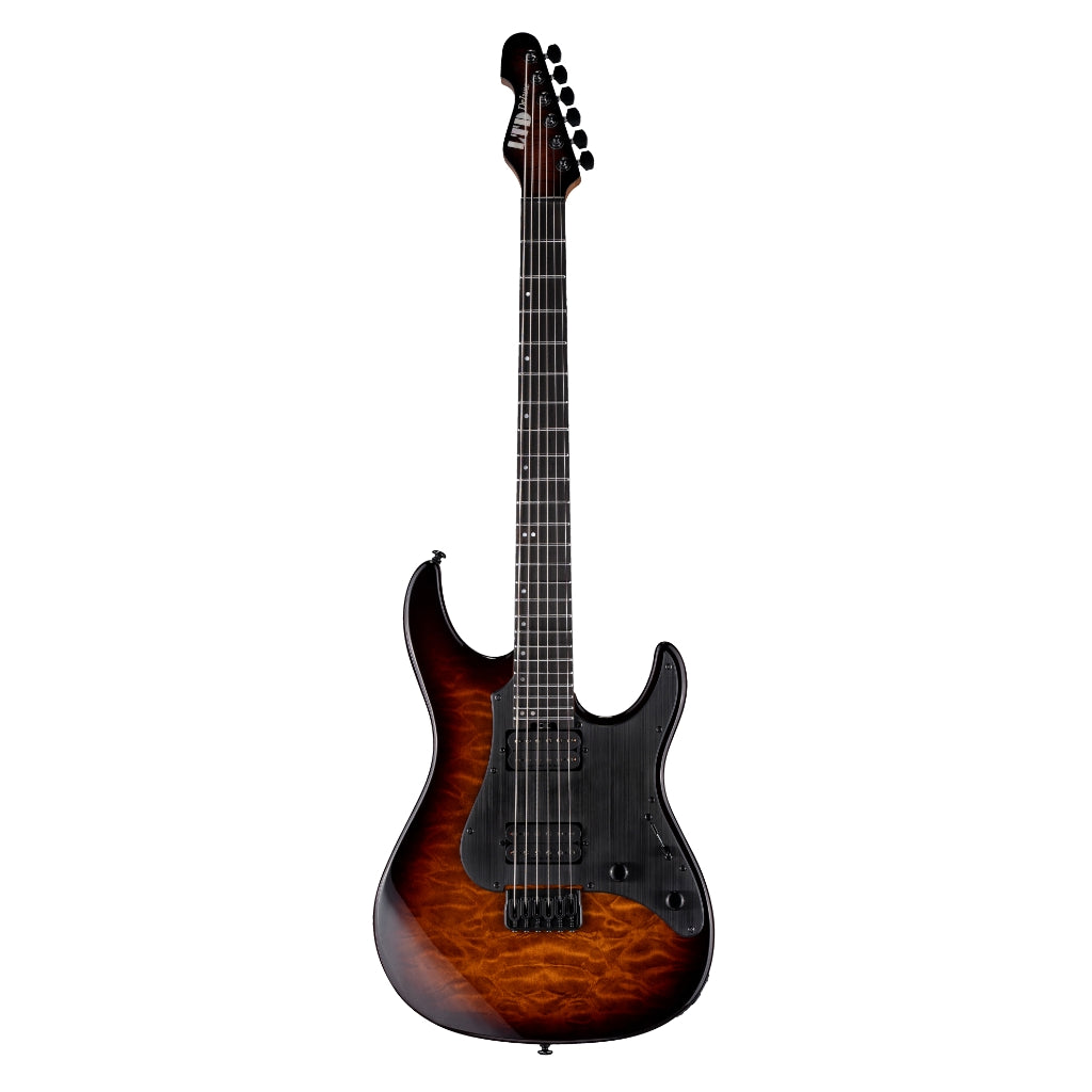 ESP LTD - Deluxe SN-1000 HT Electric Guitar - Dark Brown Sunburst