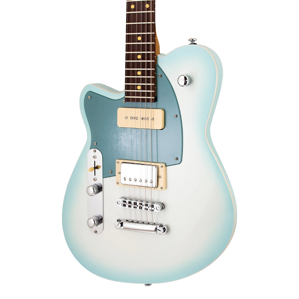Reverend Double Agent OG Left Handed RW Electric Guitar - Chronic Blue Burst