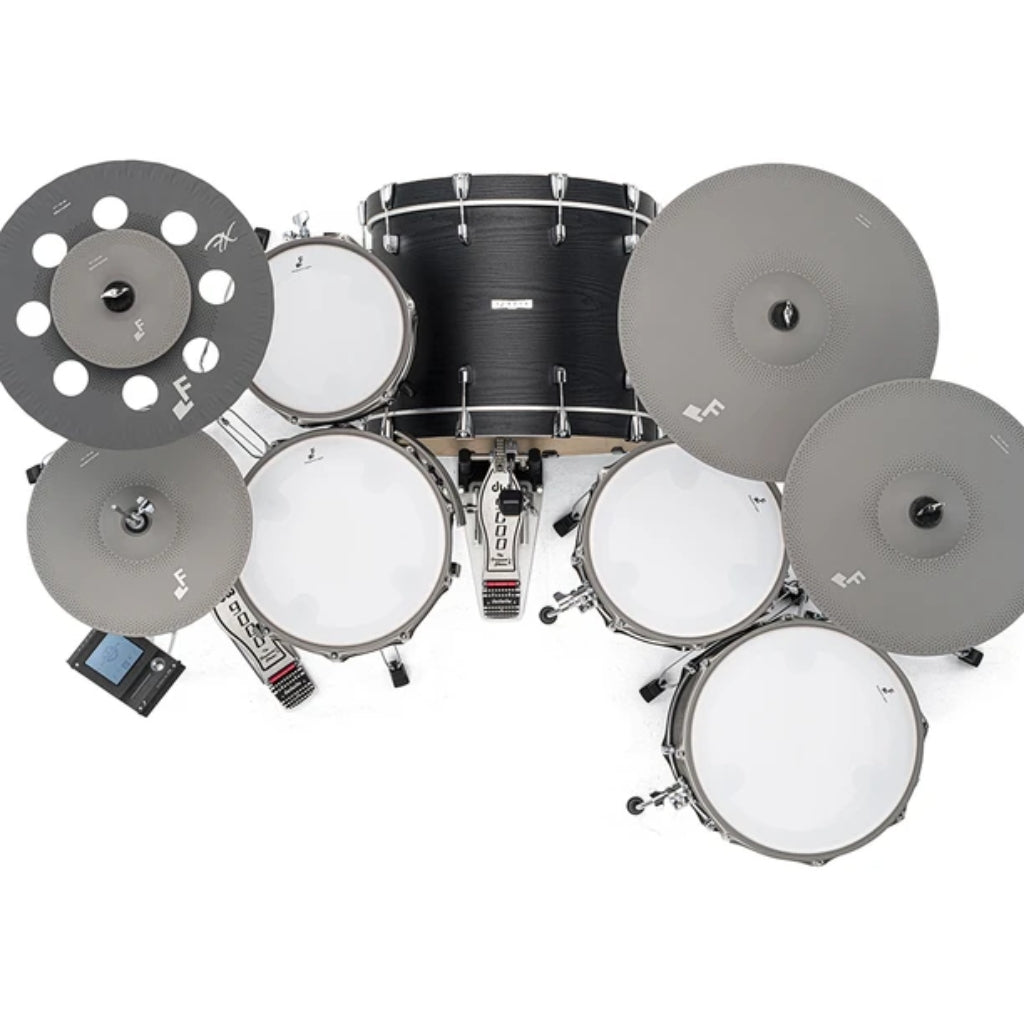 EFNOTE - EST-7X Electronic Drum Kit - Black Oak-ish