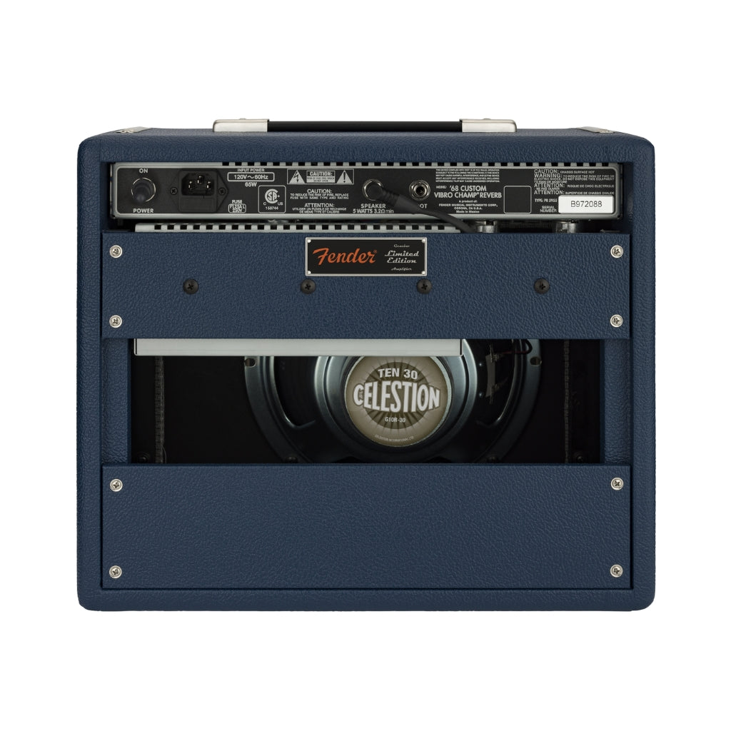 Fender - Limited Edition 68 Custom Vibro Champ - in Navy Blue