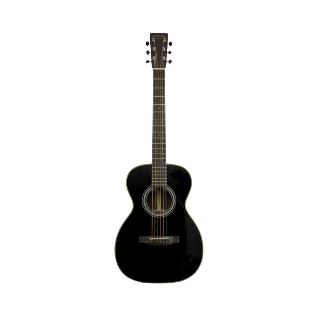 Martin Custom Shop 0-14 Wild Grain East Indian Rosewood Back & Sides Concert Acoustic Guitar - Black Top