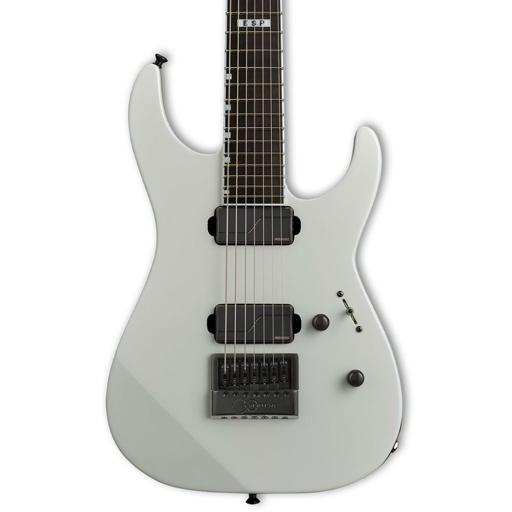 ESP E-II M-II 7B 7 String Electric Guitar Baritone Evertune - Pearl White - E2-MII7BETPW