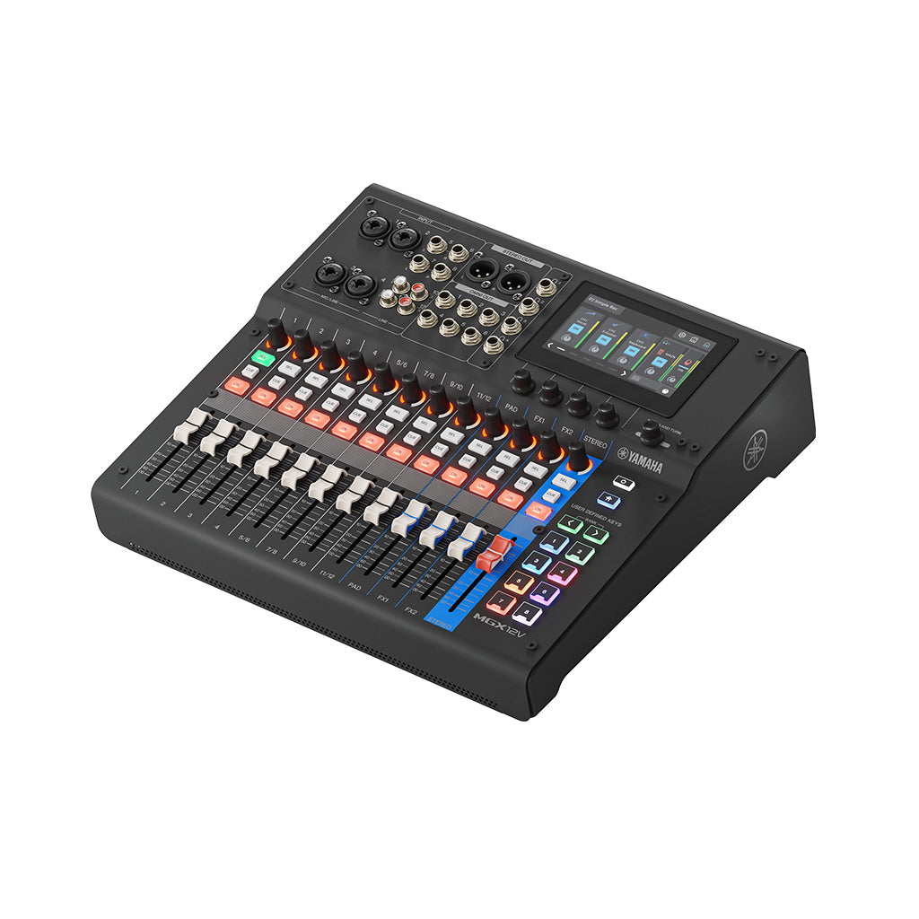 Yamaha MGX12V Digital Mixer w/Video Interface - Black