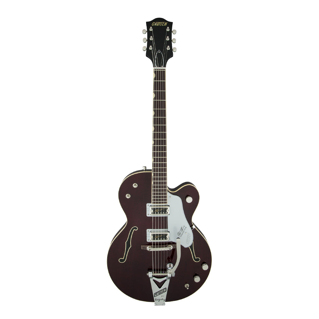 Gretsch G6119T 62 Vintage Select Edition 62 Tennessee Rose Hollow Body with Bigsby TV Jones Dark Cherry Stain