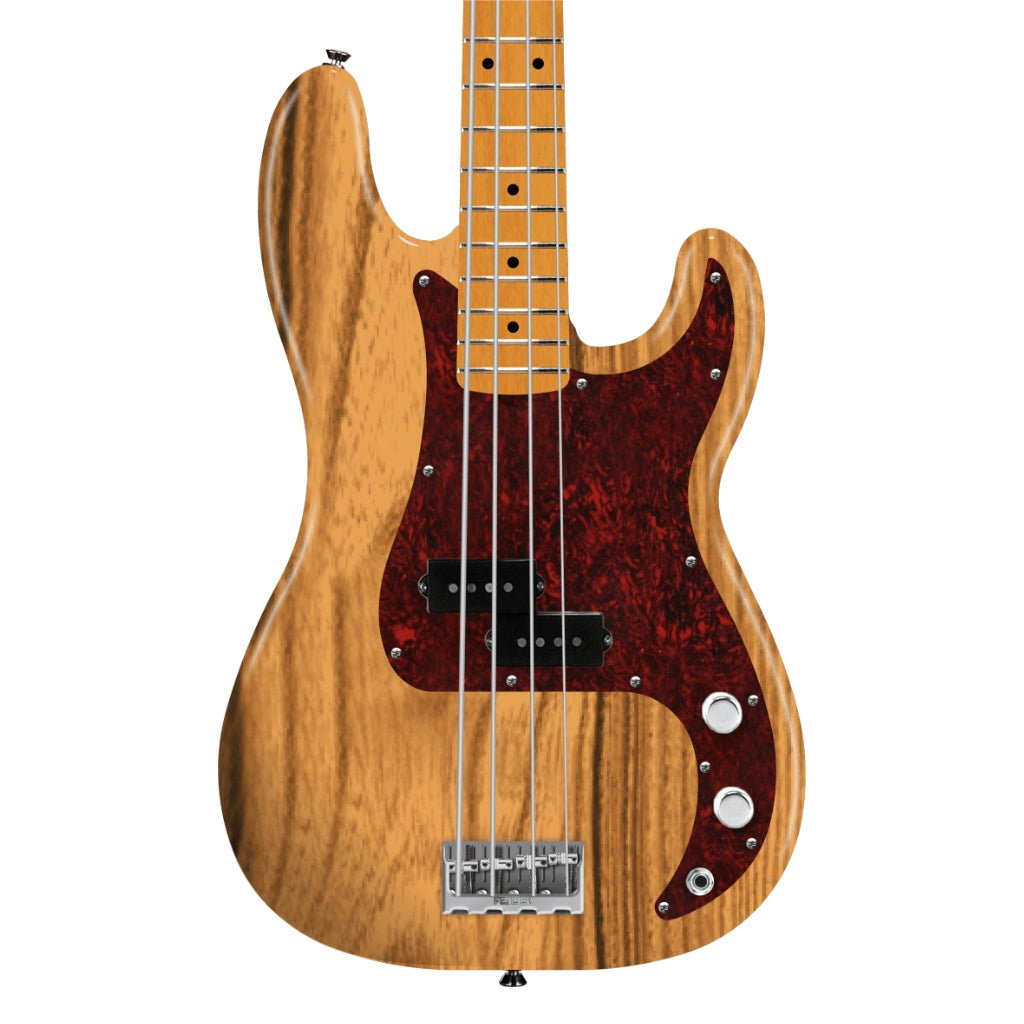 Fender American Professional Precision Bass Guitar - Natural, Maple Fingerboard